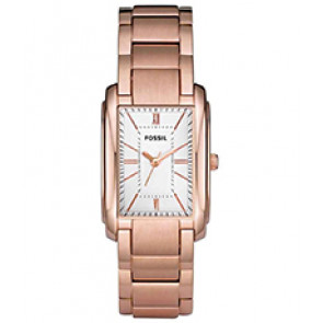 Bracelet de montre Fossil ES2731 Acier inoxydable Rosé 16mm