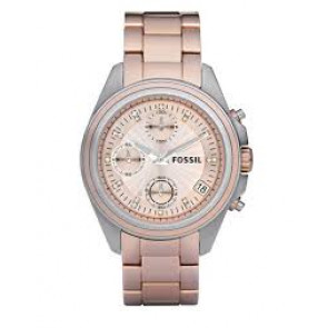 Bracelet de montre Fossil ES2915 Acier Rosé 18mm