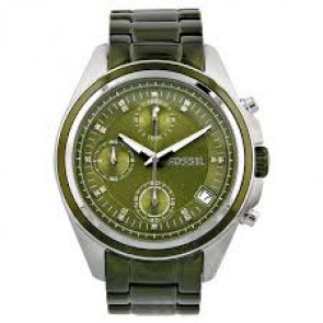 Bracelet de montre Fossil ES2917 Acier Vert 18mm