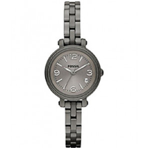 Bracelet de montre Fossil ES3137 Acier inoxydable Gris anthracite 8mm