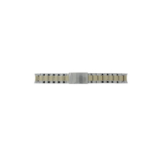 Bracelet de montre Fossil ES3204 / 25xxxx / RILEY Acier Bicolore 18mm