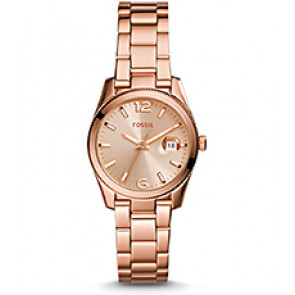 Bracelet de montre Fossil ES3584 Acier inoxydable Rosé 14mm