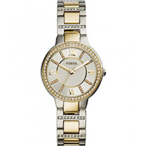 Bracelet de montre Fossil ES3871 Acier inoxydable Bicolore 14mm