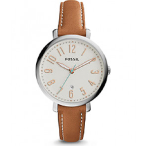 Bracelet de montre Fossil ES3942 Cuir Brun 14mm