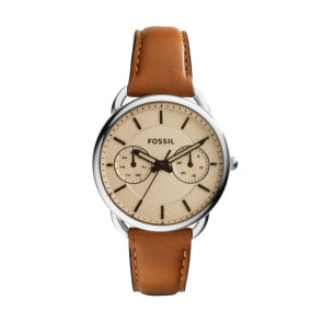 Bracelet de montre Fossil ES3950 Cuir Brun 16mm