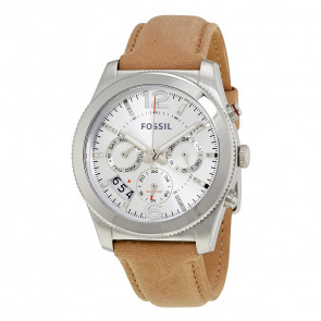 Bracelet de montre Fossil ES4080 Cuir Brun 20mm