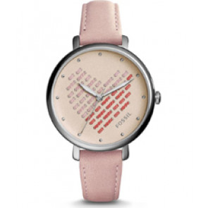 Bracelet de montre Fossil ES4153 Cuir Beige 14mm