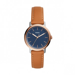 Bracelet de montre Fossil ES4255 Cuir Cognac 16mm