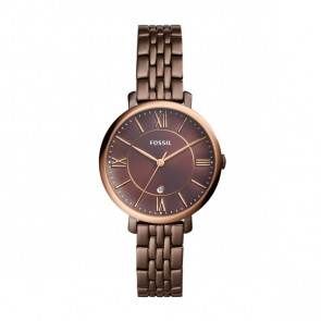Fossil bracelet de montre ES4275 Métal Brun 14mm