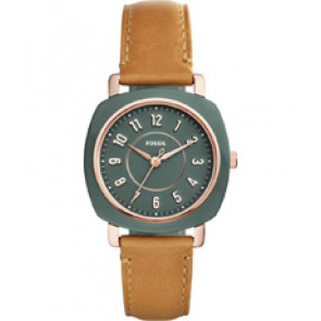 Bracelet de montre Fossil ES4279 Cuir Brun 18mm