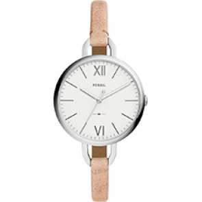 Bracelet de montre Fossil ES4357 Cuir Beige 7mm