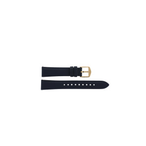 Bracelet de montre Fossil ES4394 Cuir Bleu 16mm