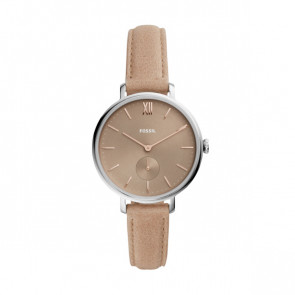 Bracelet de montre Fossil ES4664 Cuir Brun 14mm