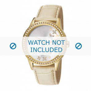 Esprit bracelet de montre ES107302-004 Cuir Beige + coutures défaut