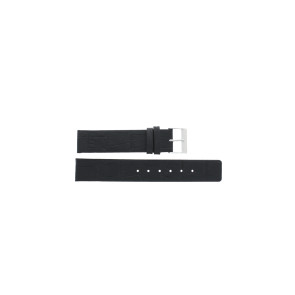 Bracelet de montre Bison 18mm noir J-53
