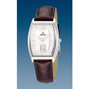Bracelet de montre Festina F16024-1 Cuir Brun 18mm