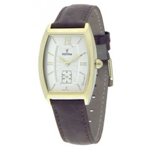 Bracelet de montre Festina F16026-1 Cuir Brun 18mm