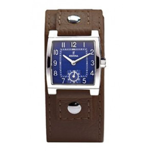 Bracelet de montre Festina F16068-D Cuir Brun 18mm