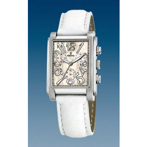 Bracelet de montre Festina F16118-C Cuir Blanc