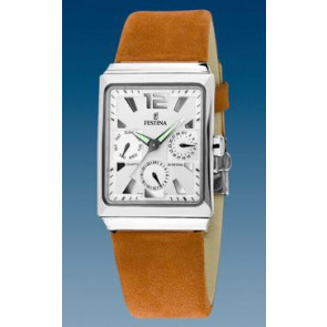 Bracelet de montre Festina F16139-1 Cuir Cognac 23mm