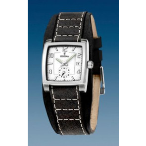 Bracelet de montre Festina F16181-8 Cuir Noir 17mm