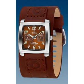 Bracelet de montre Festina F16182-5 Cuir Brun 22mm