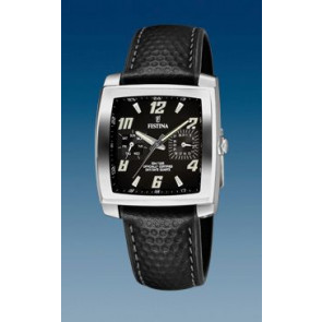 Bracelet de montre Festina F16182-B Cuir Noir 22mm