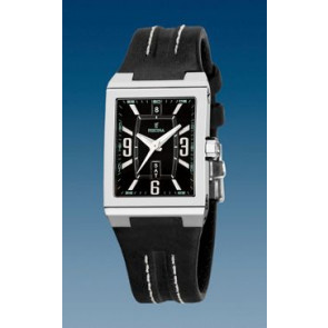 Bracelet de montre Festina F16186/07 Cuir Noir