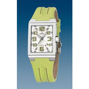 Bracelet de montre Festina F16187-1 Cuir Vert clair 13mm