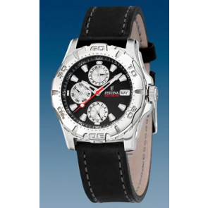 Bracelet de montre Festina F16243-B Cuir Noir 21mm