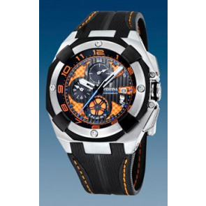 Bracelet de montre Festina F16350/5 Caoutchouc Noir