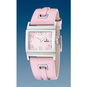 Bracelet de montre Festina F16475-7 Cuir Rose 24mm