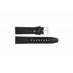 Bracelet de montre Festina F16476-1 Cuir croco Noir 21mm