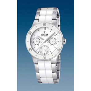 Bracelet de montre Festina F16530-1 Acier Blanc 12mm