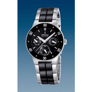 Festina bracelet de montre F16530-2 Métal Noir