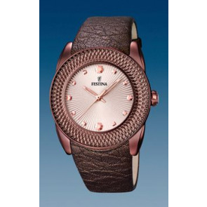 Bracelet de montre Festina F16591-C Cuir Brun 24mm