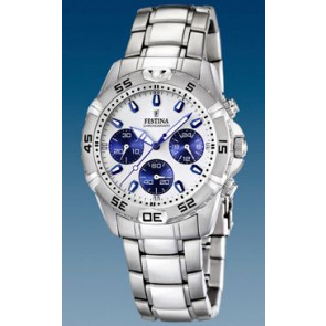Bracelet de montre Festina F16635 / F16635-A Acier inoxydable Acier 21mm
