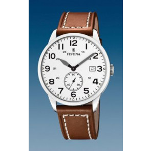 Bracelet de montre Festina F20347-5 Cuir Brun