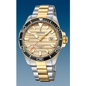 Bracelet de montre Festina F20362-1 / F20362-2 / F20362-3 / F20362-4 Acier inoxydable Bicolore