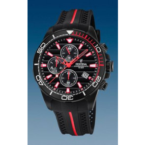 Bracelet de montre Festina F20366-3 Silicone Noir