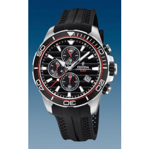 Bracelet de montre Festina F20370-6 Silicone Noir