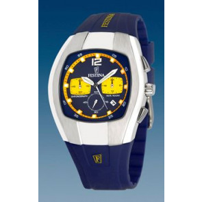 Bracelet de montre Festina F6720-1 Caoutchouc Bleu 20mm