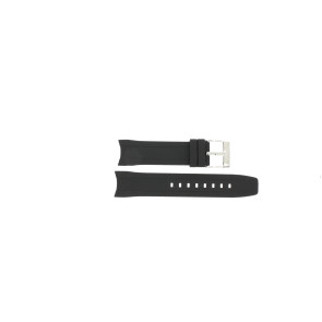 Bracelet de montre Festina F6841-1 / F6841-2 / F6841-3 / F6841-4 Silicone Noir 22mm