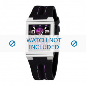Bracelet de montre Festina F16224/9 Cuir Noir 14mm