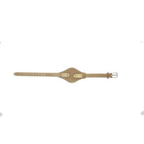 Bracelet de montre Fossil ES3618 / GEORGIA Cuir Beige 8mm