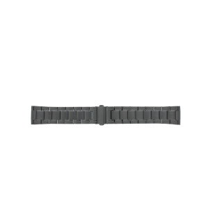 Bracelet de montre Fossil FS4721 Acier inoxydable Gris anthracite 22mm