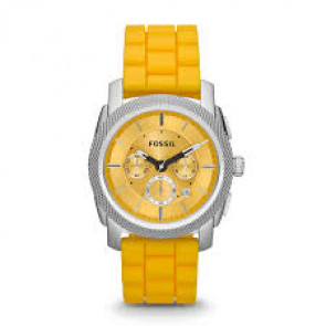 Bracelet de montre Fossil fs4807 Silicone Jaune 24mm