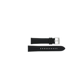 Bracelet de montre Fossil FS4840 Cuir Noir 20mm
