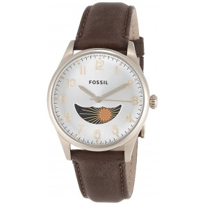 Bracelet de montre Fossil FS4847 Cuir Brun 20mm
