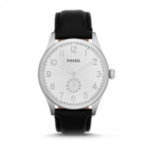 Bracelet de montre Fossil FS4850 Cuir Noir 22mm